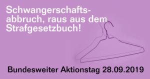 Demo: Schwangerschaftsabbruch, raus aus dem Gesetzbuch! @ Berliner Platz Gießen